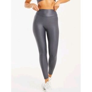 NEW‎ Booty By Brabants Hi-Shine Leggings Carbon Small Yoga Athleisure Athletic